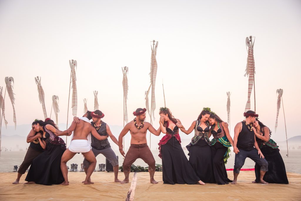 Na Lei Hulu at Burning Man