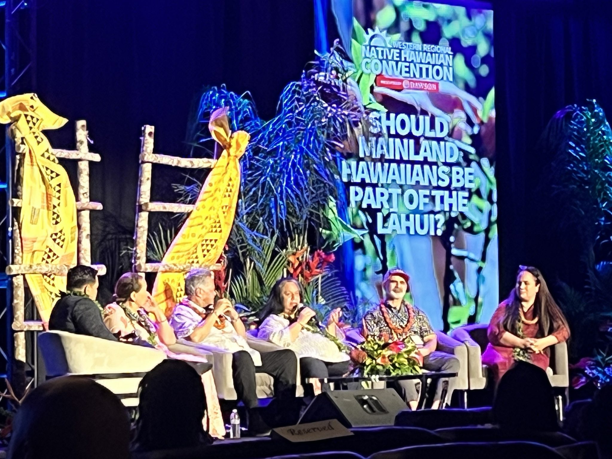 The Council for Native Hawaiian Advancement held its annual conference in Las Vegas earlier this year. (Naka Nathaniel/Civil Beat/2023)